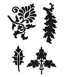 Šablóna Barok 2 ST509